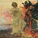 Catholic Horror Tarot reader