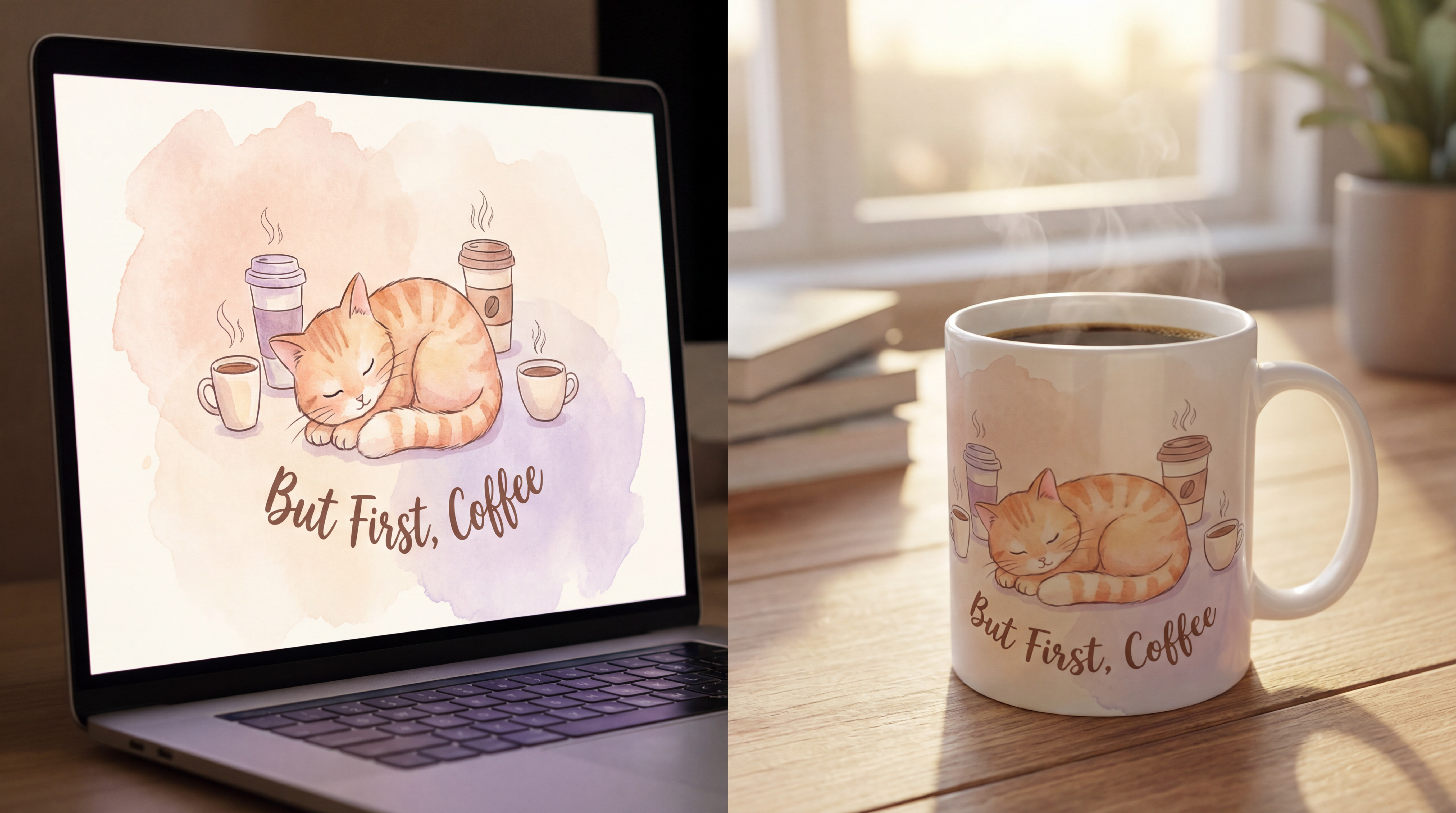 Mug: Coffee Cat